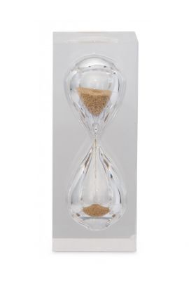 YAYA Hourglass with electroplated sand – small